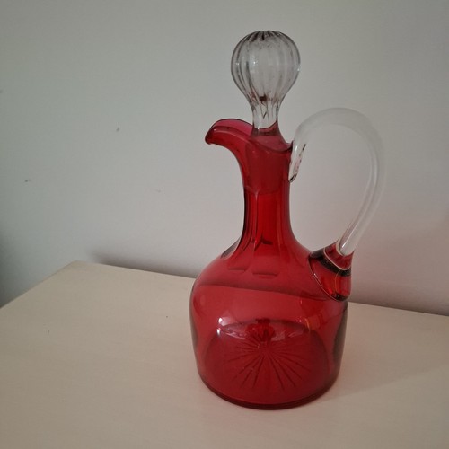 Victorian glass carafe - victorian,