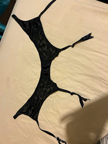 Sentiments black floral lace - black,