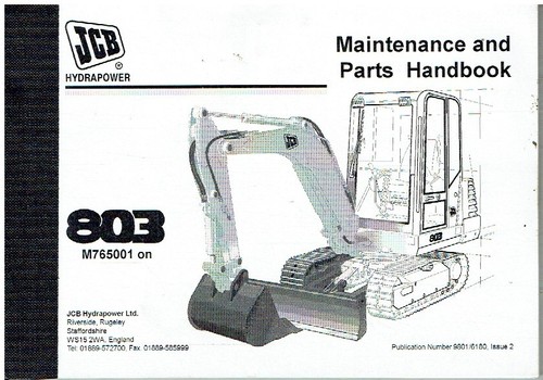 Jcb 803 mini excavators - jcb,