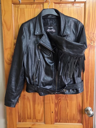 Leather jacket bikers gearbox - jacket,