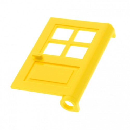 Lego door sheet - sheet, yellow