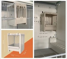 2 x Plastic Canary Nest Pans