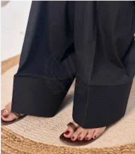 Pakistani farshi shalwar black - pakistani,