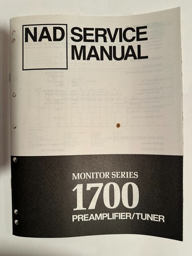 Nad model 1700 stereo - model,