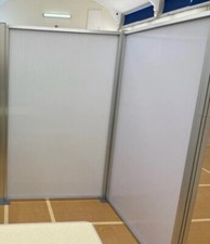 Free standing room/office divider (cubicles) - 2 in total with posts and feet.