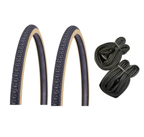 Pair hybrid tyres innertubes - hybrid,