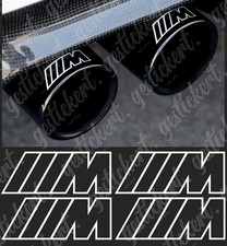 4x exhaust sticker suitable