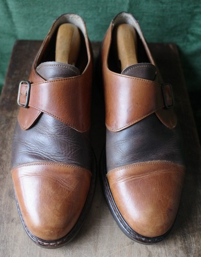 Bally cap toe - strap, two
