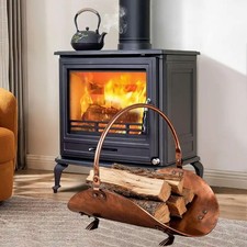 Firewood Rack, Iron Firewood Storage Bracket, Outdoor Indoor Modern Fire Wood