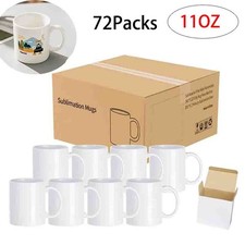 72X Sublimation Mugs 11oz