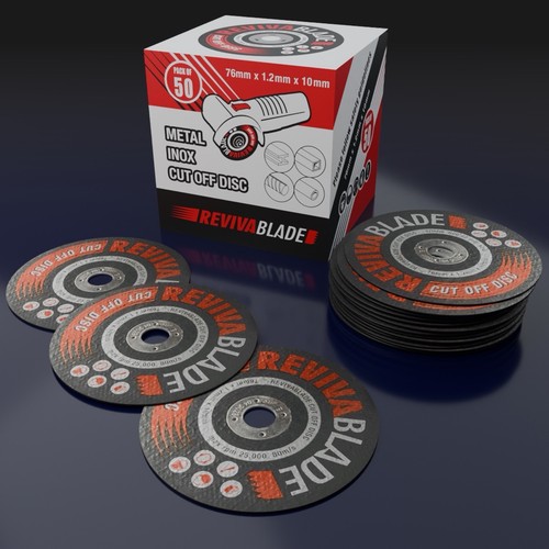 Pack 76mm metal - 3",