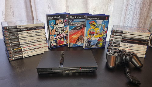Ps2 slim console bundle - ps2,