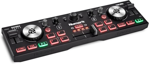 Portable deck controller - 2-deck, dj