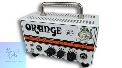 Orange guitar head - head, micro