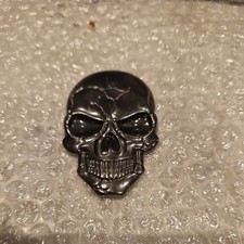 Harley Davidson Skull Motorcycle Badge Emblem 