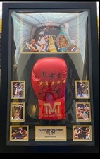 Mayweather Signed Glove