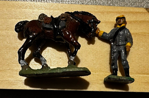 28mm acw confederate horse - ,