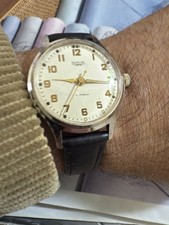 VINTAGE SMITHS EMPIRE MECHANICAL MEN WRIST WATCH MADE IN GREAT BRITAIN 