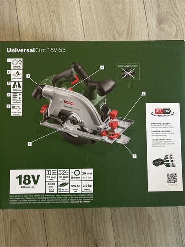 Bosch 18v power - for, 160mm