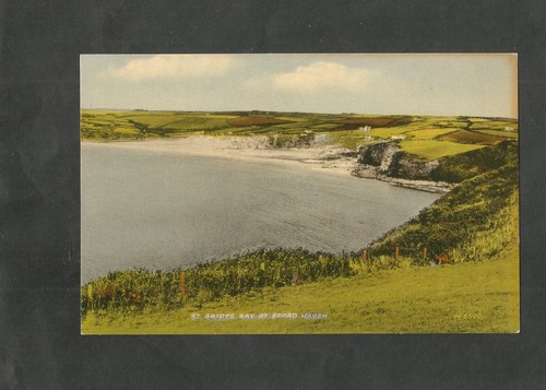 Postcard wales broadhaven - wales, st
