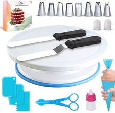 61Pcs Cake Turntable Rotating