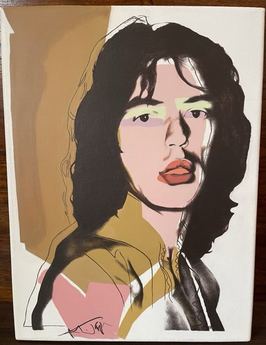 Andy warhol mick - mick, jagger