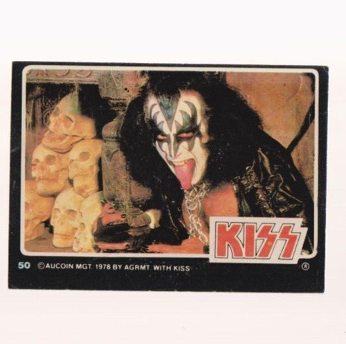 1979 rock stars card kiss - 1979,