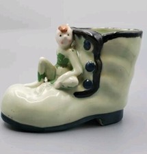 Vintage pixie elf - green, shoe
