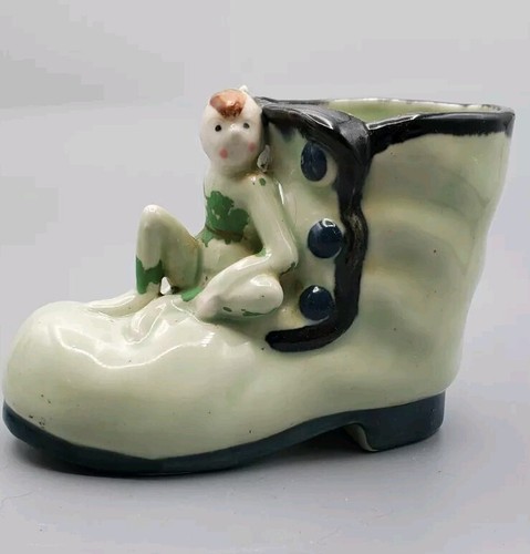 Vintage pixie elf green shoe - vintage,