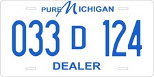 Michigan Dealer Novelty Custom