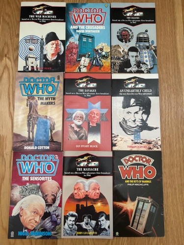 Doctor who target books - who,
