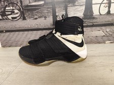 Nike LeBron Zoom Soldier 10 Black White Mens Trainers UK Size 7.5