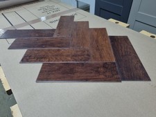 3.345m2 Karndean Art Select AP05 Spanish Cherry Parquet LVT Herringbone 1 box