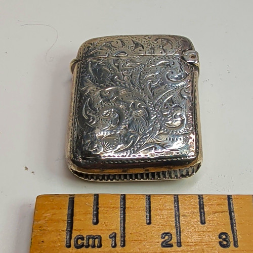Solid silver engraved - solid,