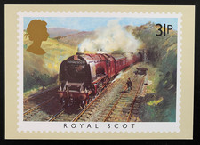 Famous Trains Postcard: PHQ 81