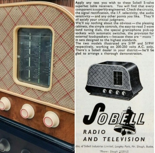 Vintage radio sobel 519w - vintage,