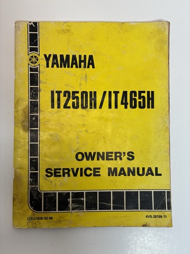 Yamaha it250h it465h - &,