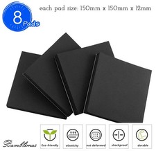 8 pcs 150mm Square Foam Rubber