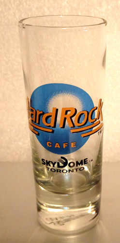 Hard rock cafe - shot, glass