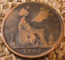 1867 VICTORIAN BUN/YOUNG HEAD