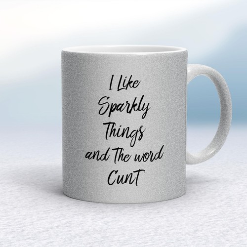 Sparkly things mug - sparkly,
