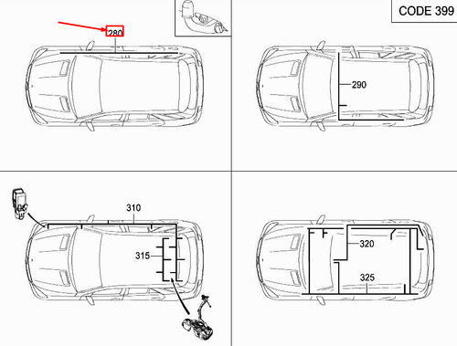 New mercedes benz w166 - new, tow
