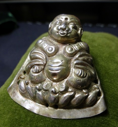Antique chinese buddha silver - antique,