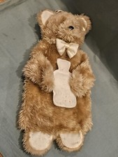 Cute Cream Teddy Bear Holding