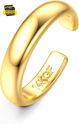 14k gold filled toe - gold,