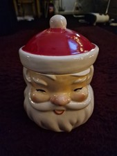 Santa Cookie Jar