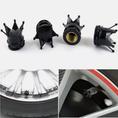 Aluminum black crown car - black,