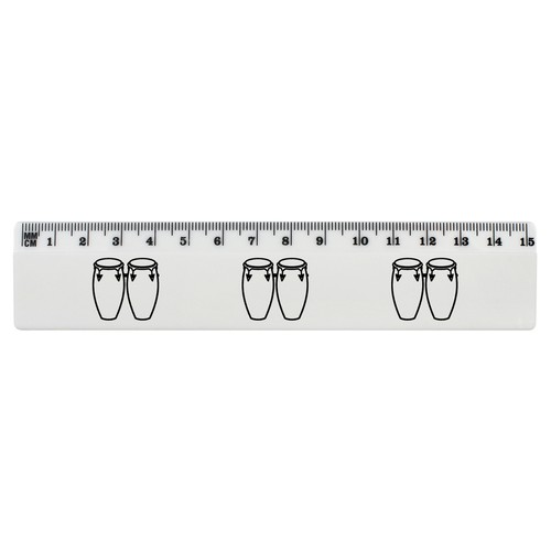 Conga drums white plastic - 'conga,