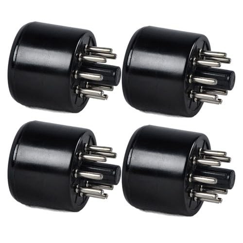 4pcs 8pin octal - socket, saver
