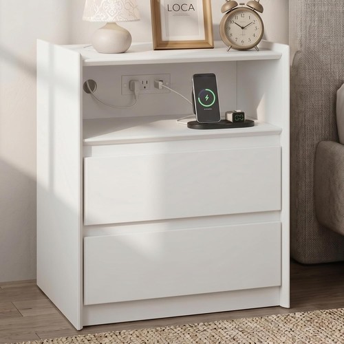 Tall nightstand with - 24",